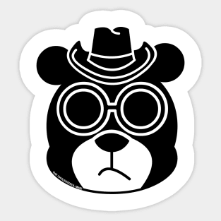 GEEK BEAR COWBOY Sticker